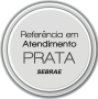 Selo SEBRAE Referencia em Atendimento Prata 2024
